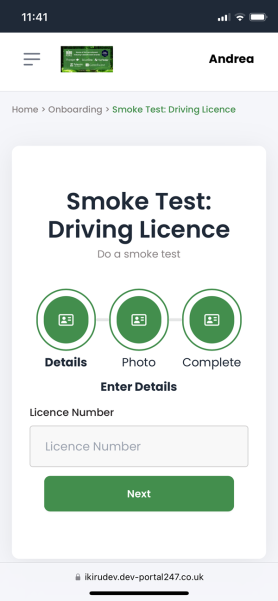 A screenshot of a driving license

Description automatically generated